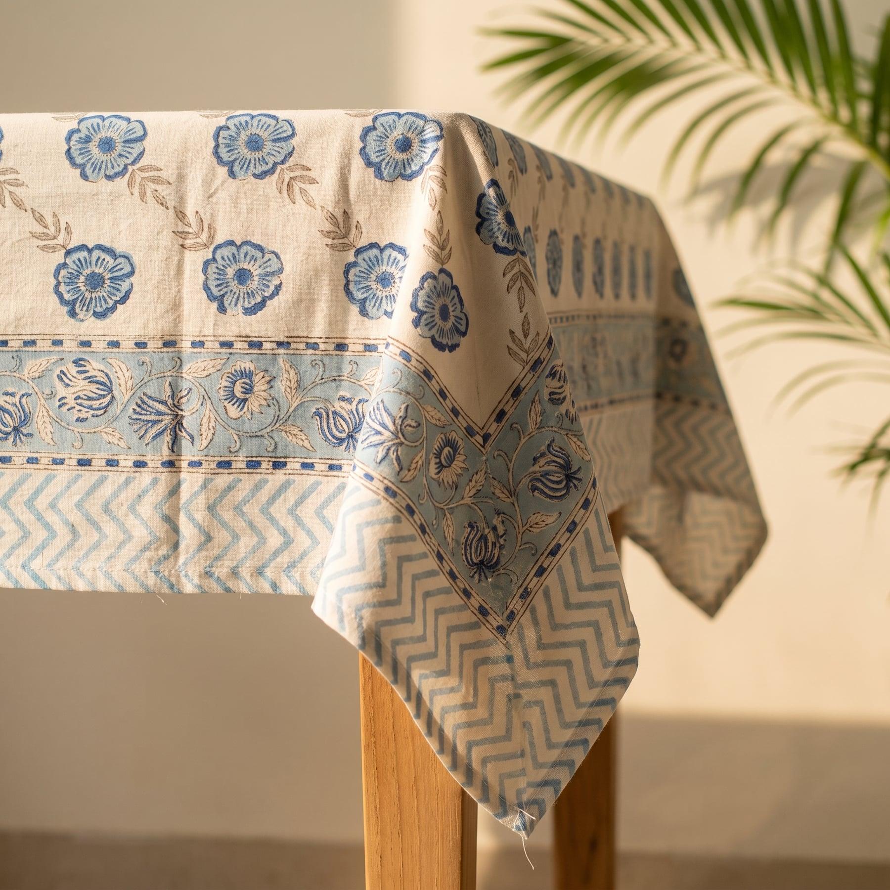 Kalash Pure Cotton Jaipuri Print Table Cloth