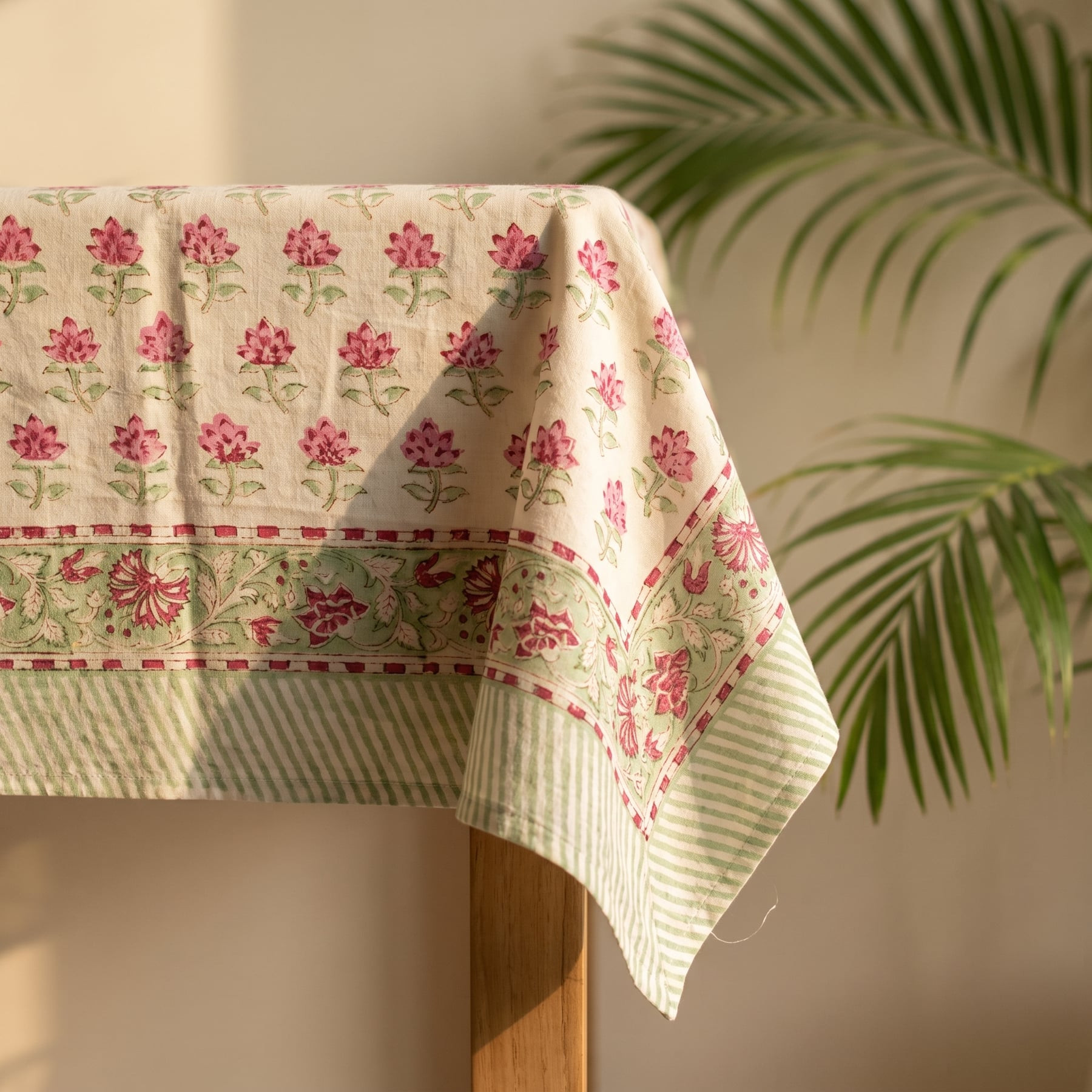 Manuhar Pure Cotton Jaipuri Print Table Cloth